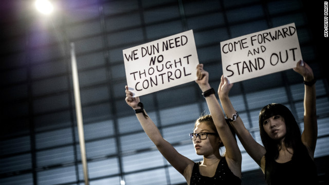 Protestors